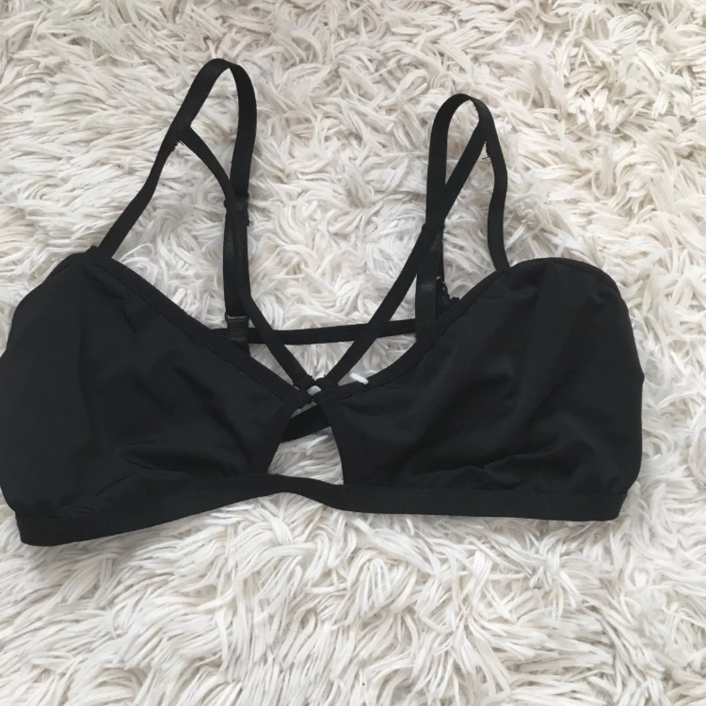 Cute black bralette